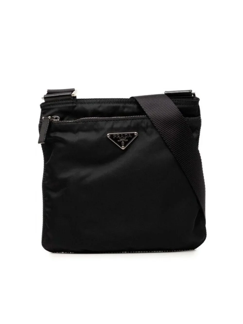 Prada Shoulder Bag Black Nylon